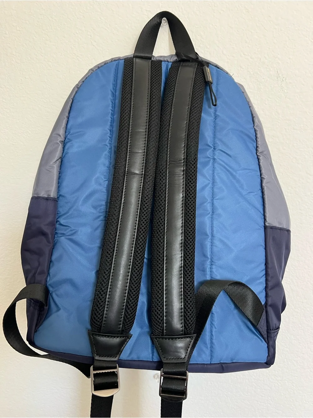 Massimo Dutti Blue and Navy Kids' Nylon Backpack